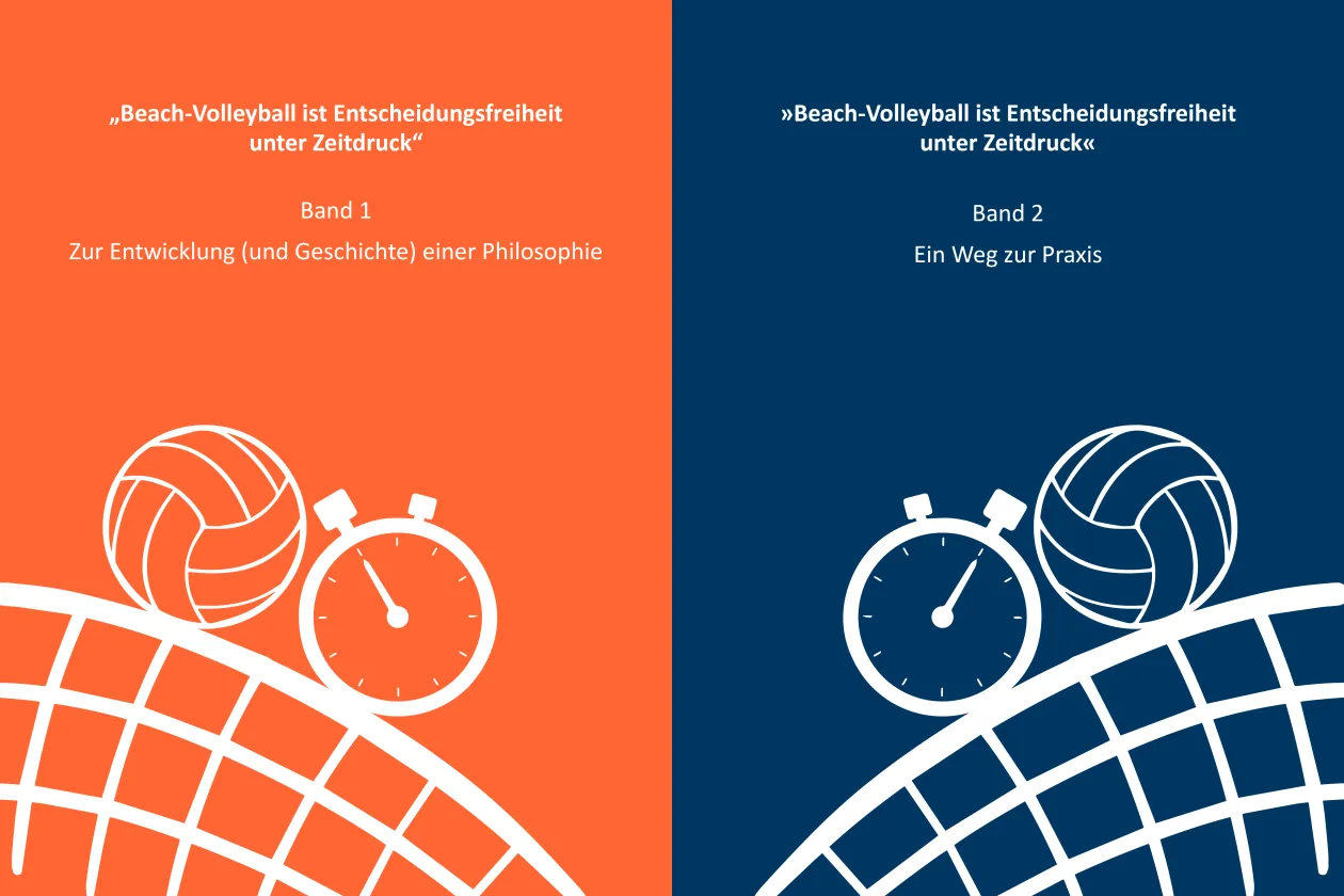 BIld Beach-Volleyball ist Entscheidungsfreiheit  unter Zeitdruck