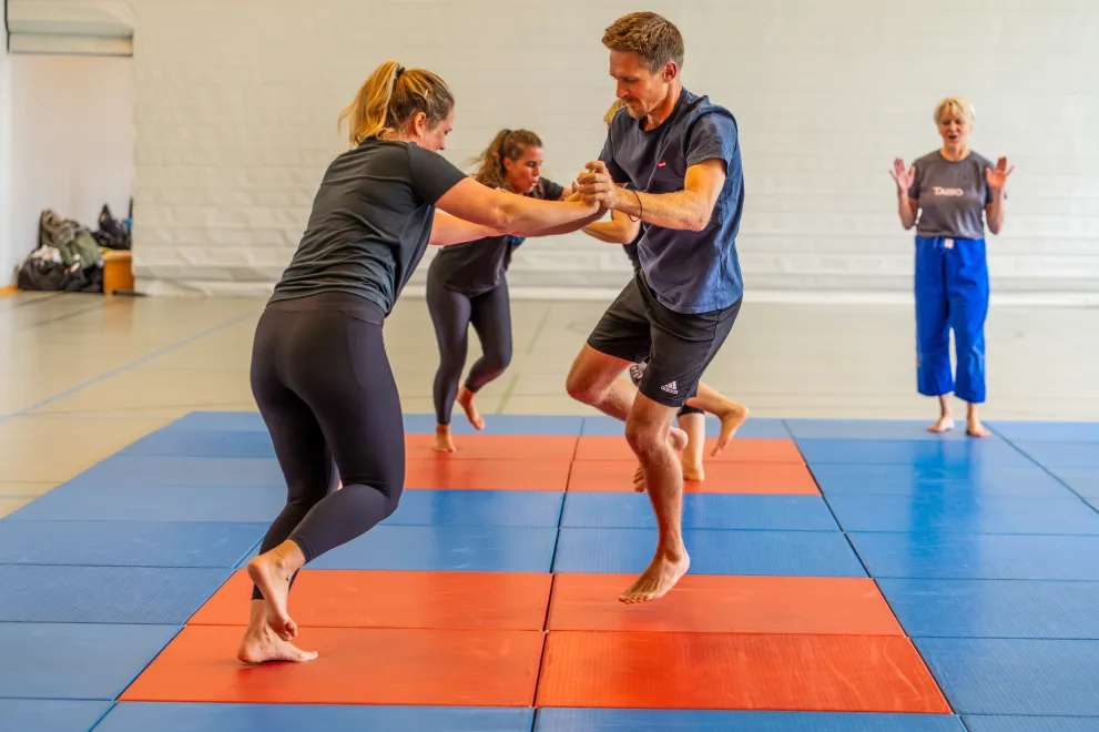 (Bild) Kämpfen und Ringen Workshop