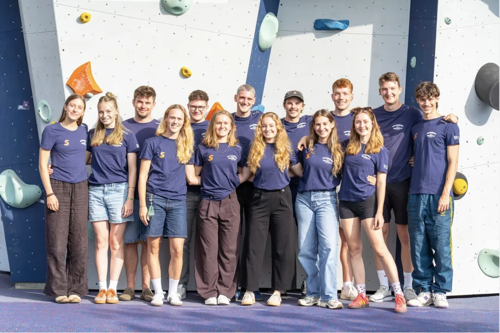 Gruppenbild der Fachschaft Sportwissenschaft 2026